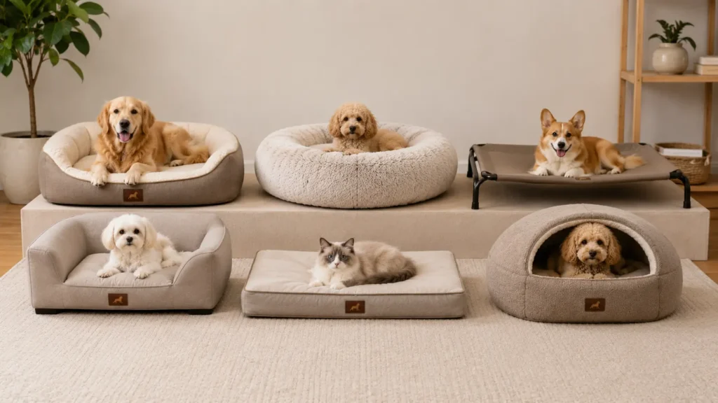 Otis & Claude Hi-Tech Cashmere Pet Bed