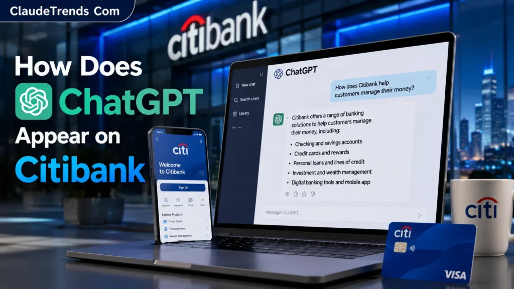 How Does ChatGPT Appear on Citibank
