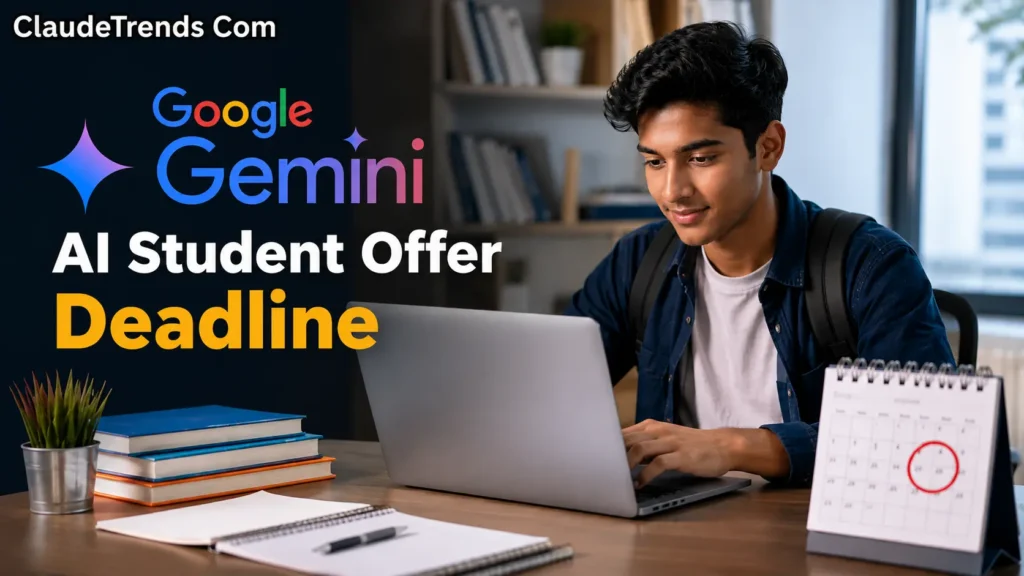 Google Gemini AI Student Offer Deadline