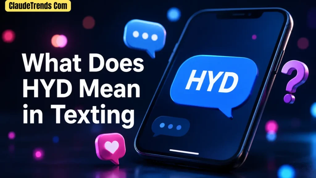 What Does HYD Mean in Texting