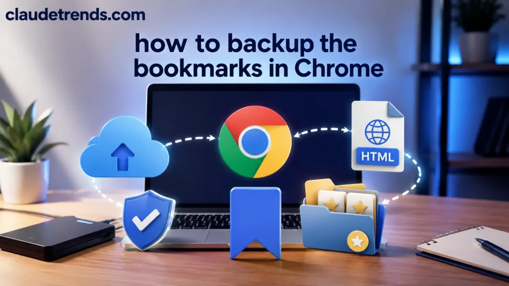 How to Backup the Bookmarks in Chrome