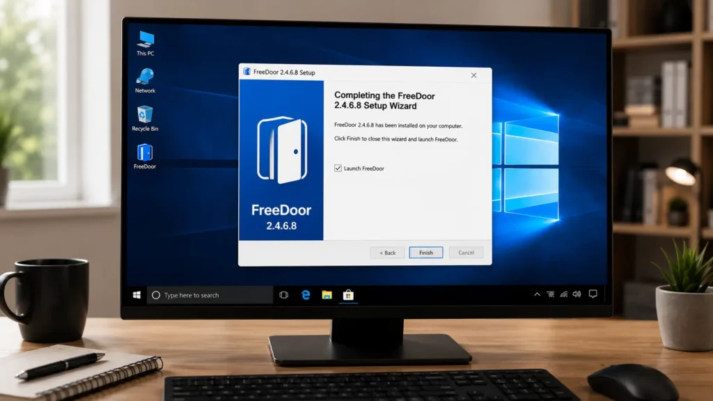How to Install FreeDoor2.4.6.8
