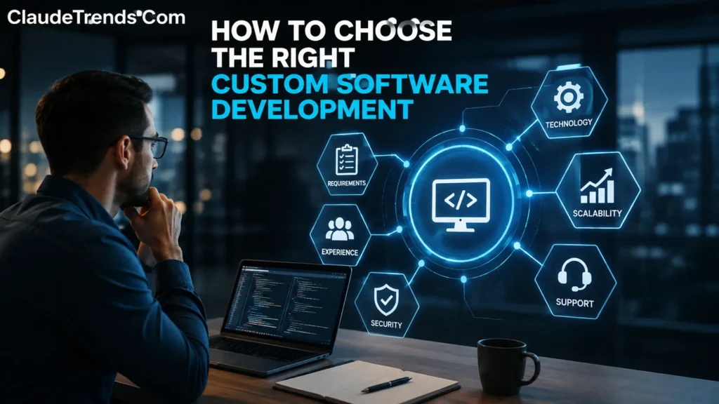 How to Choose the Right Custom Software Development