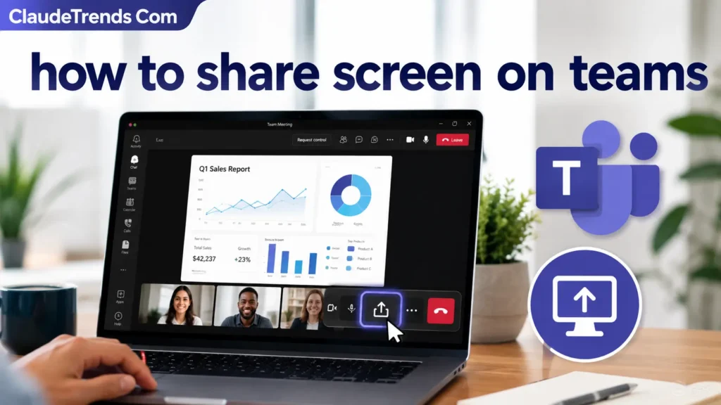How to Share Screen on Teams