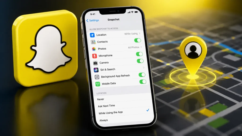How to Pause Snapchat Location