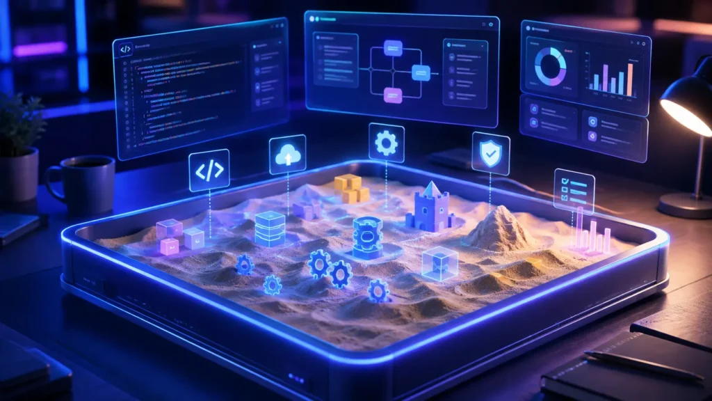 AI NoCode Software Sandbox Environment